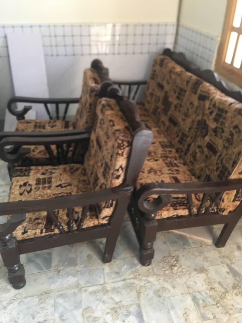 Furniture set (bed,sofa, mirror table and ward board) for sale 4