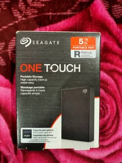 External Harddisk 5tb Seagate One Touch