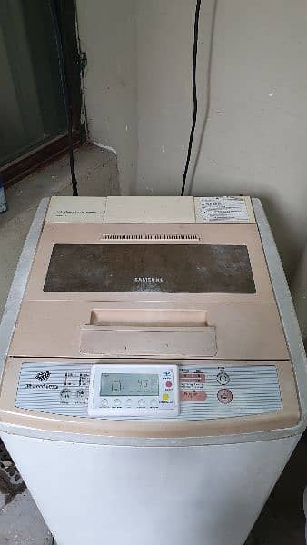 Samsung fully automatic washing machine 9kg 1