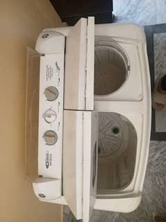 WAVES double tub washing machine and dryer