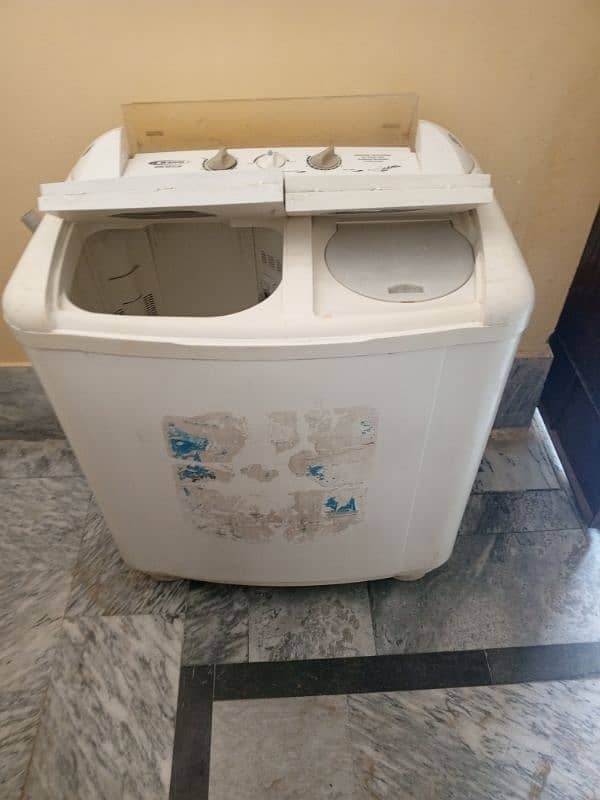 WAVES double tub washing machine and dryer 1