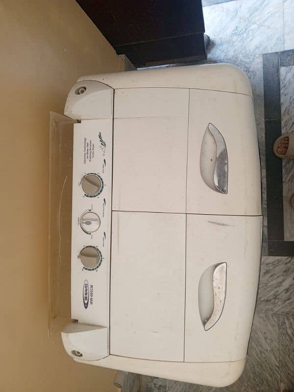 WAVES double tub washing machine and dryer 6