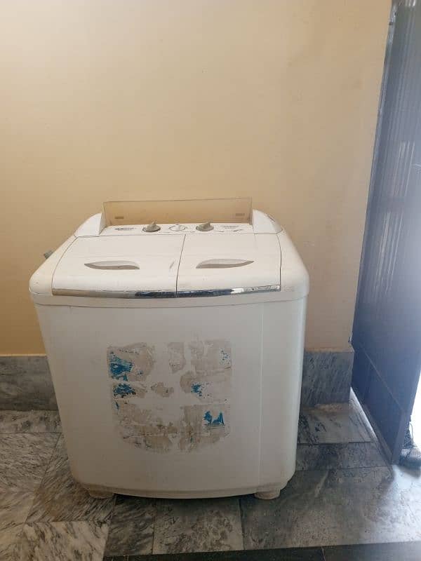 WAVES double tub washing machine and dryer 7