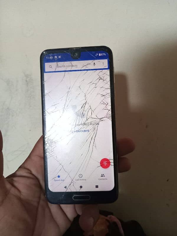 sharp Aquas r2 touch glass crack non pta or galaxy A8 jus board dead 0