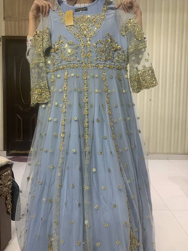 wedding wear 3 pcs dress dupatta lehenga in bottom and long shirt 11