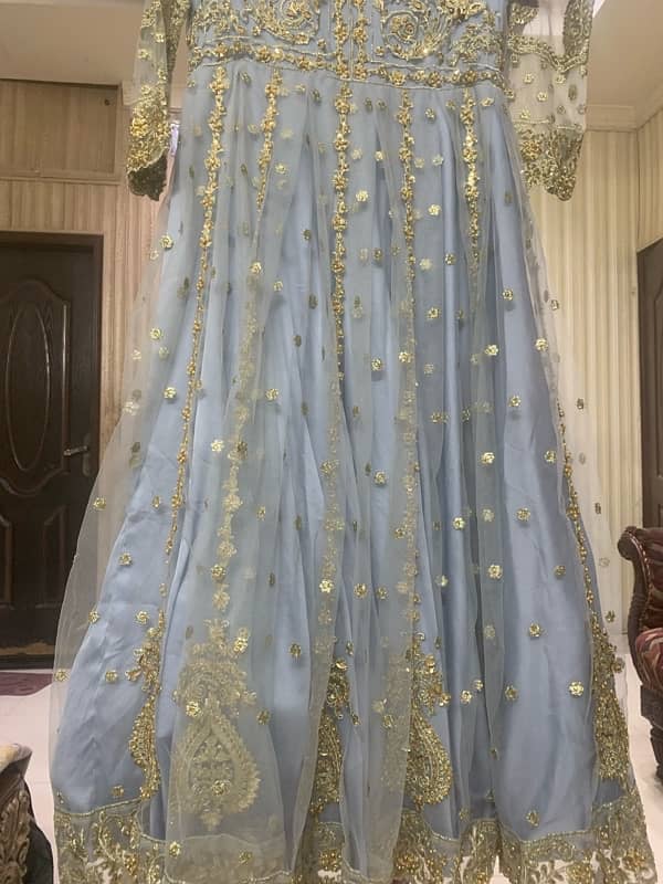 wedding wear 3 pcs dress dupatta lehenga in bottom and long shirt 12