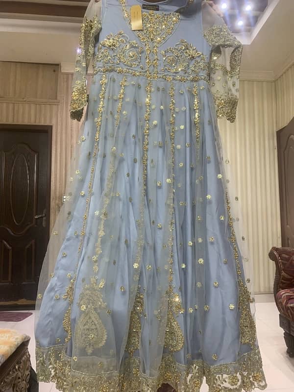 wedding wear 3 pcs dress dupatta lehenga in bottom and long shirt 13