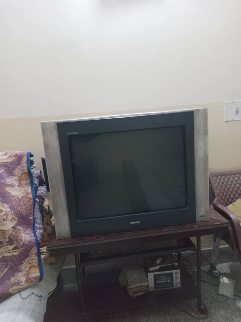 Nobel 34 inch Flatron Tv With Woofer Speaker 1