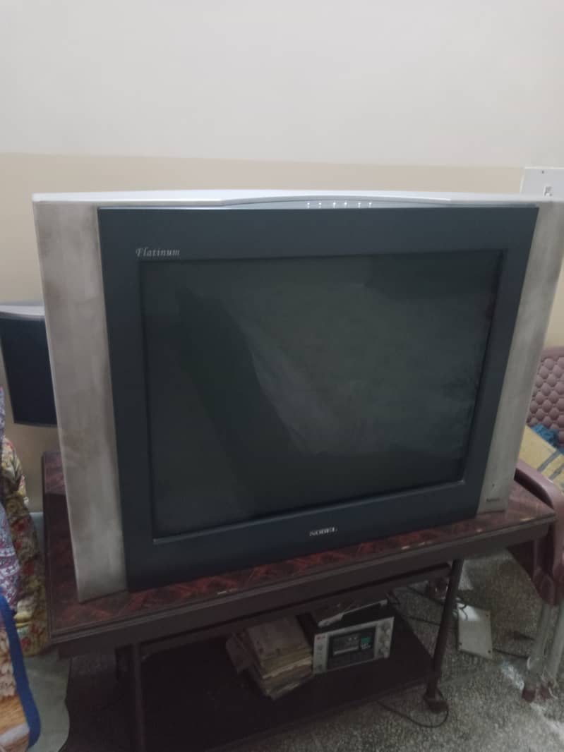 Nobel 34 inch Flatron Tv With Woofer Speaker 4