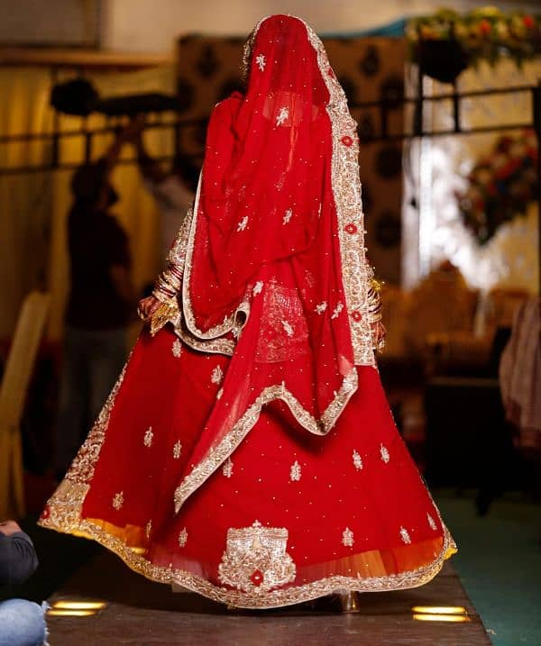 Trendy designer bridal lehnga. . . 1