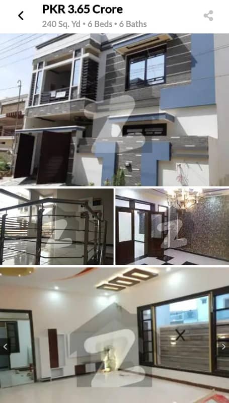 240 Sq Yd Bungalow Available In Saadi Town & Saadi Grden Scheme 33 Karachi 7