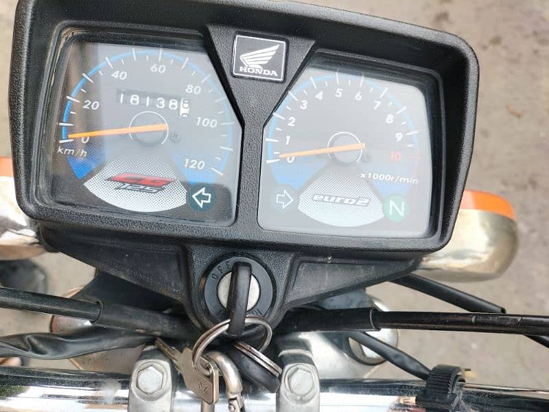 Honda 125 2022/2023 model black 6