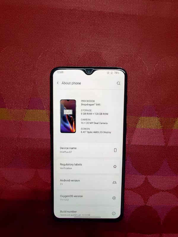 OnePlus 6T In-Display Fingerprint 4