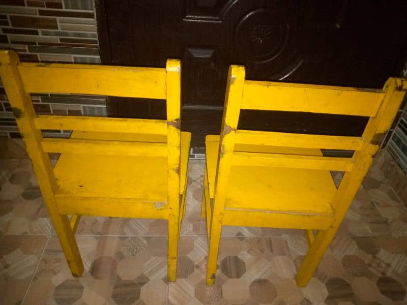 School Table Chairs Set 3