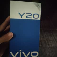 Vivo Y20 complete box