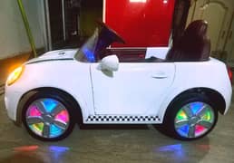 Kids electric car with swing jhula mode function/remotecontrol