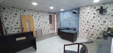 SEMI-FURNISHED OFFICE FOR RENT AT MAIN MUNAWAR CHOWRANGI