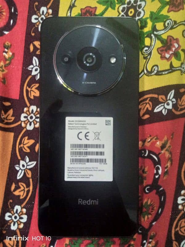 Redmi A3 4/128  10/10 condition warranty and all accessories available 1