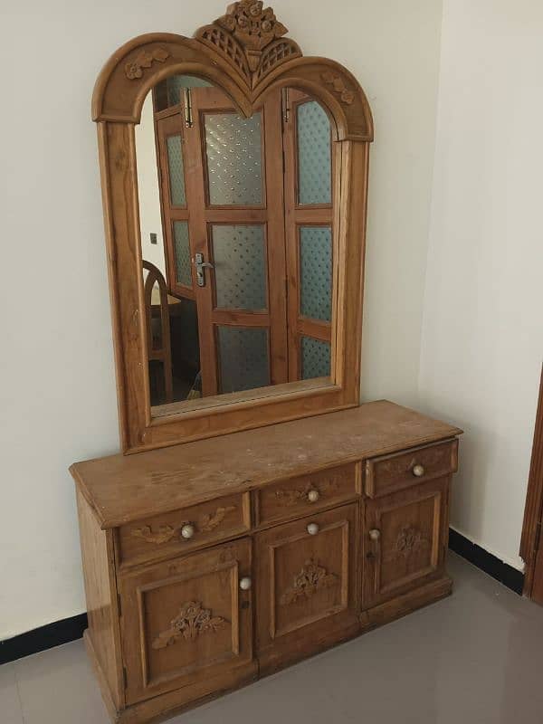 sold Wooden Dinning Table and Dressing Table 4