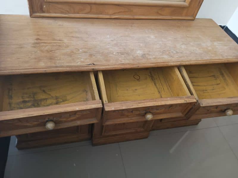 sold Wooden Dinning Table and Dressing Table 5