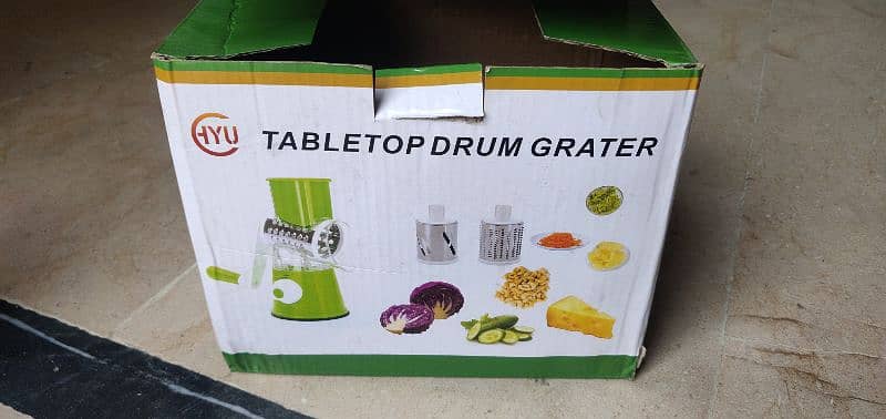 Table Top drum Grater 3