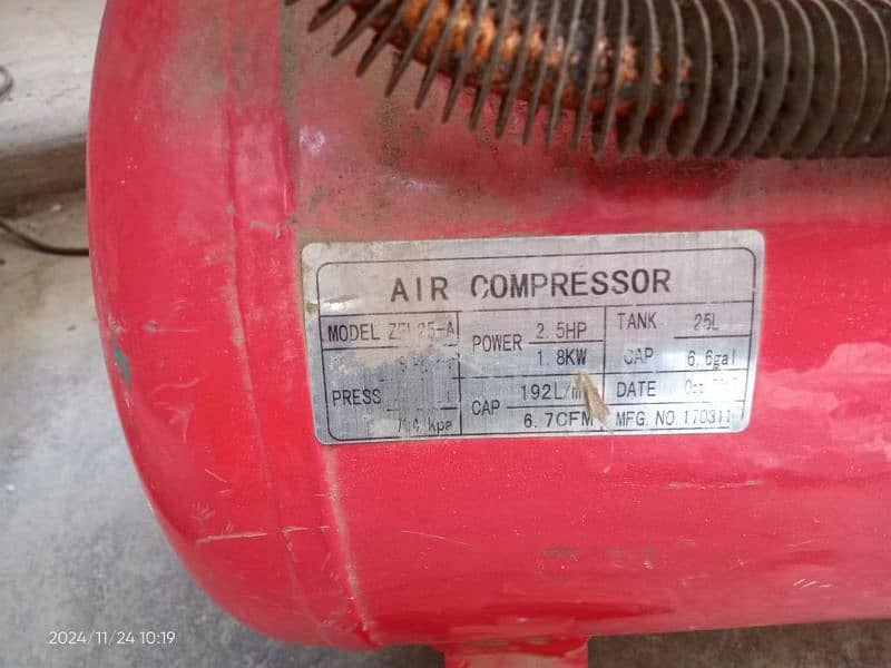 Air Compressor Original Cooper 2.5 HP 9