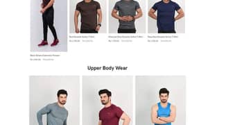 ONLINE ACTIVE-WEAR BRAND FOR SALE with Inventory