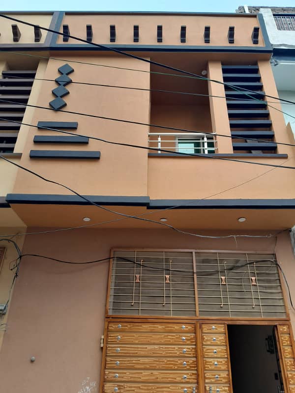 3.75 Marla Double Storey Brand New House For Sale In Mehar Fayaz Colony Very Near To Canal Road 0