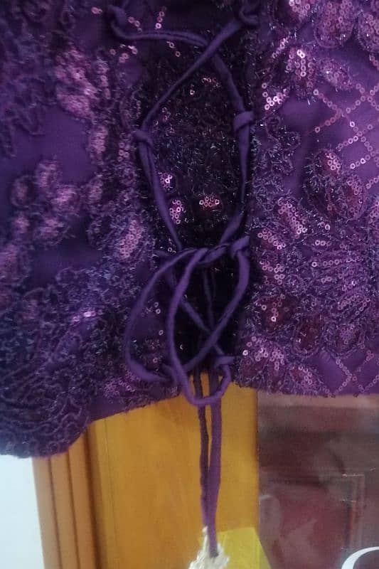 Lehenga Choli purple colour 1