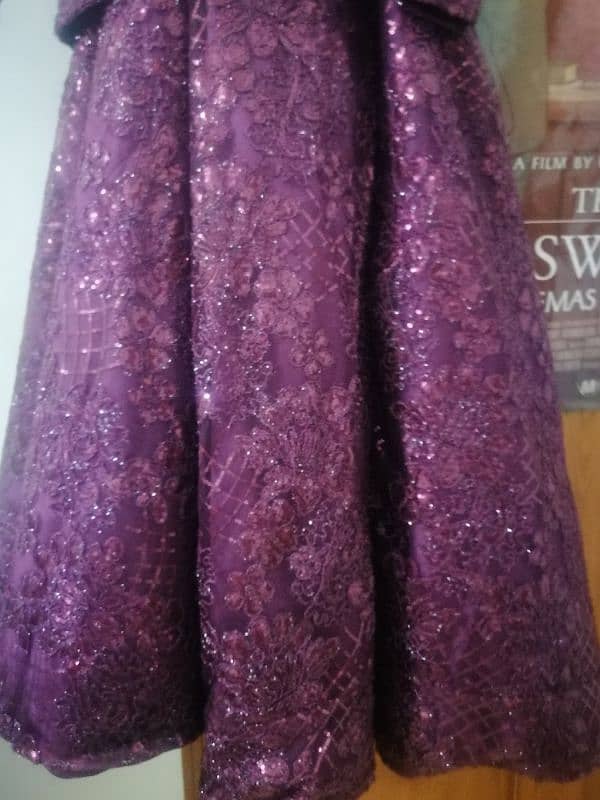 Lehenga Choli purple colour 2