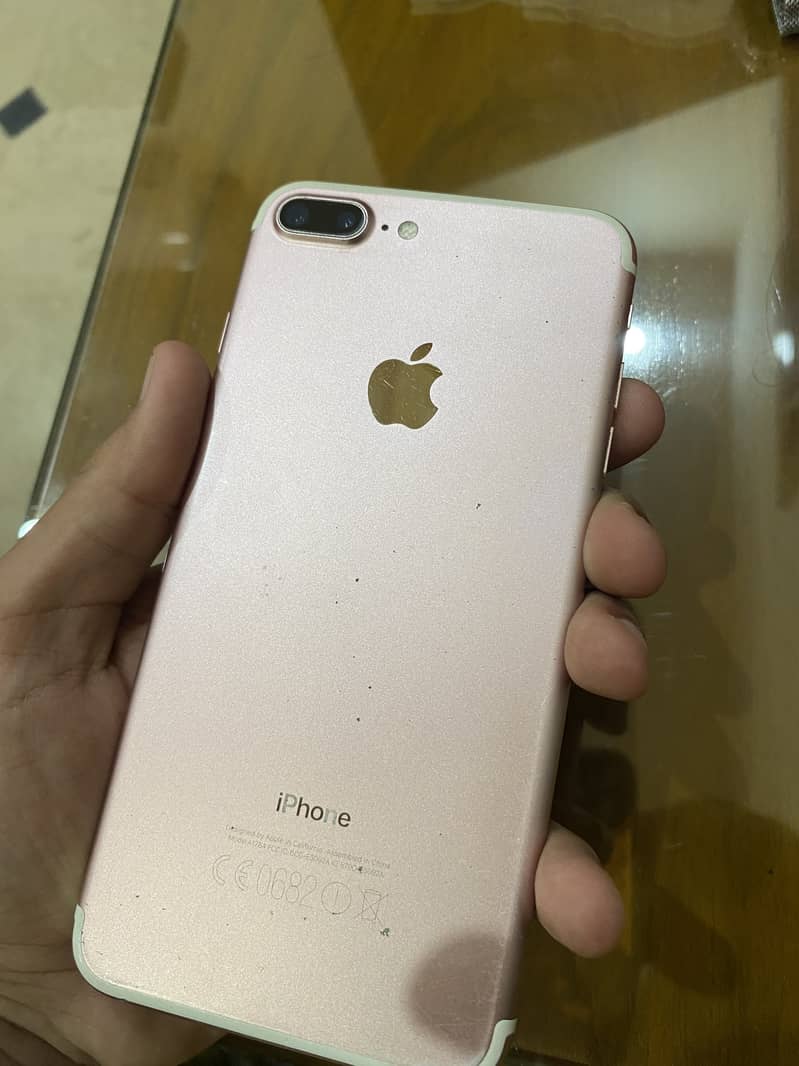 Apple iphone 7+ rose gold (non pta) 8