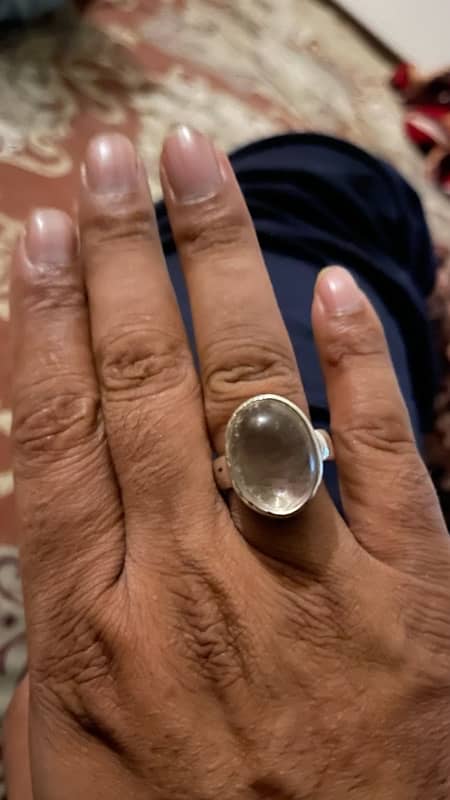 dur e najaf original chandi heavy ring 2