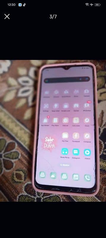 OPPO A18 with back cover + charger + box (no fault) IN WARRANTY 0