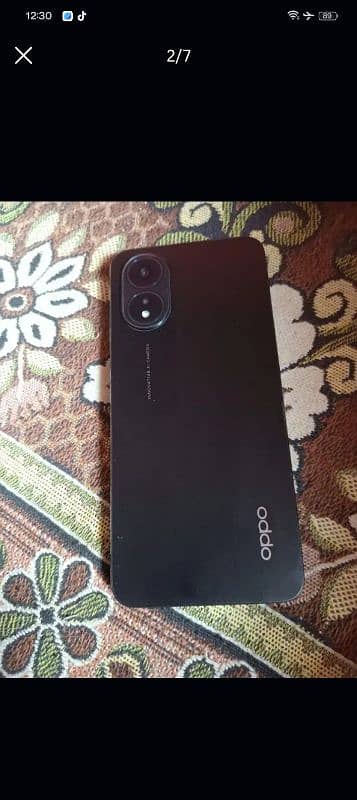 OPPO A18 with back cover + charger + box (no fault) IN WARRANTY 2