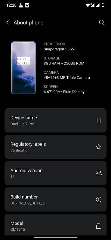 Oneplus 7pro  8/256  PTA aproved 4