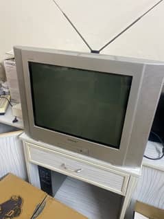 it is a sony tv is in nice condition bargain available!