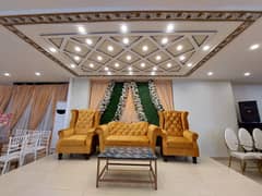 BALLROOM AVAILABLE FOR SALE WITH FURNITURE & FIXING - MUNAWAR CHOWRANGI