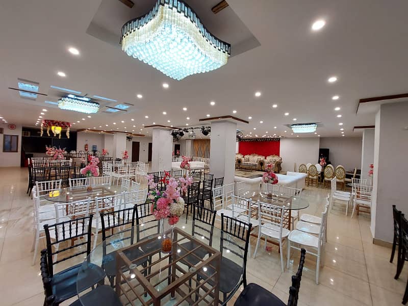 BALLROOM AVAILABLE FOR SALE WITH FURNITURE & FIXING - MUNAWAR CHOWRANGI 4