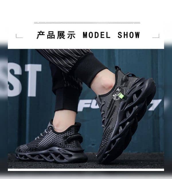 Men's Breathabli Spring Shoes (black) ships form Overseas 3