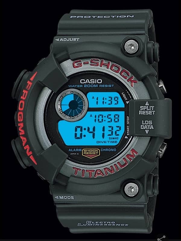 Casio G-Shock DW-8200-1A Frogman 0