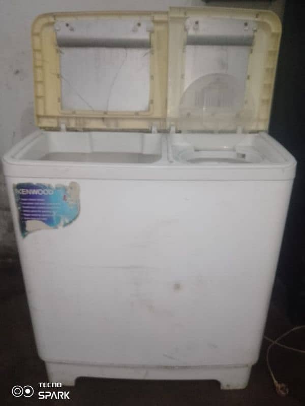 Kenwood washing & dryer 2