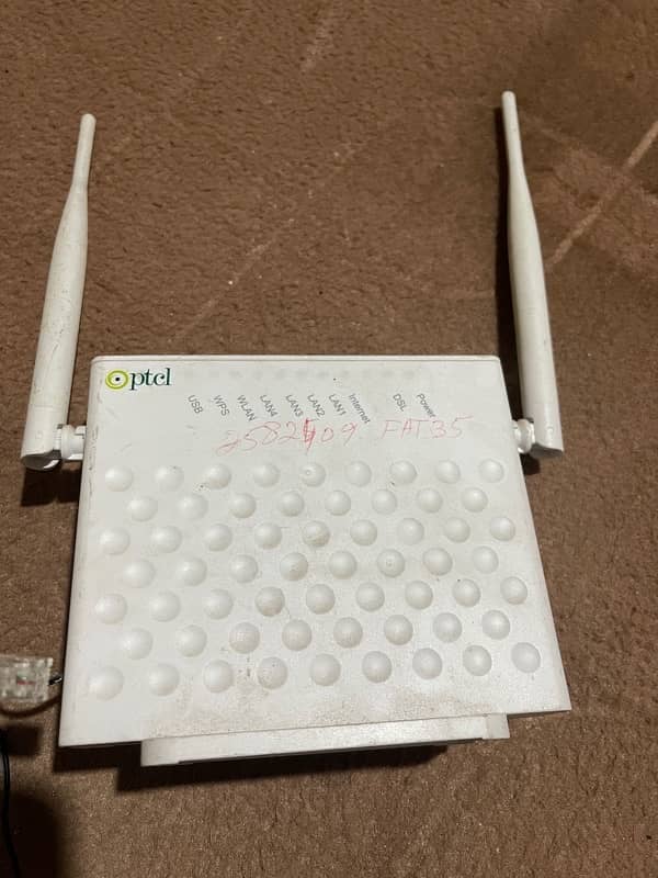 PTCL router for extension and access point 0