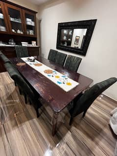 Interwood 8 seater dining table