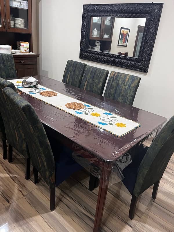 Interwood 8 seater dining table 1