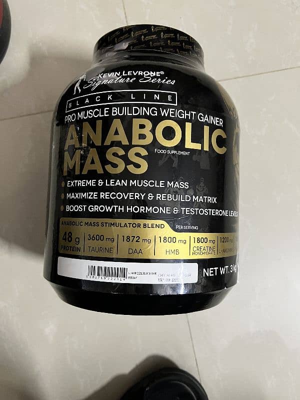 Whey Protein Anabolic Mass limited edition Kevin levrone 0