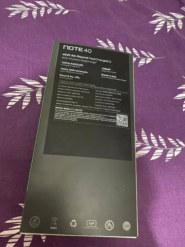 Infinix note 40 2