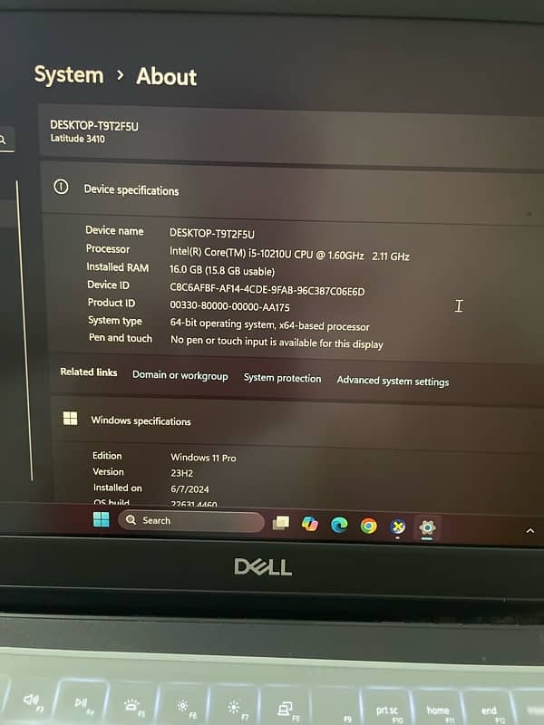 Dell Latitude 3410 - Core i5, 16GB RAM, 500GB HDD, NVIDIA Graphics 2