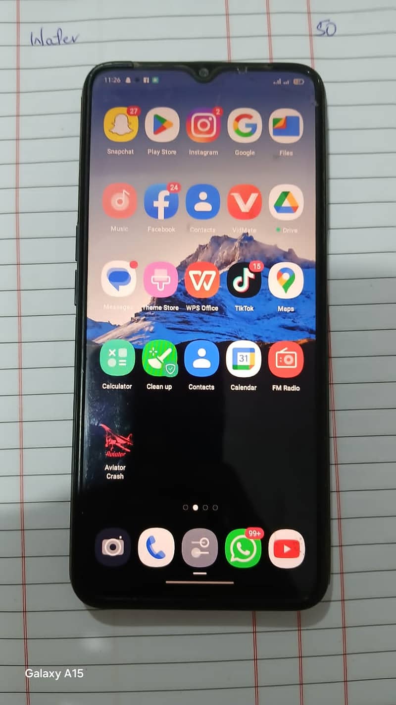 Oppo A16 black 2