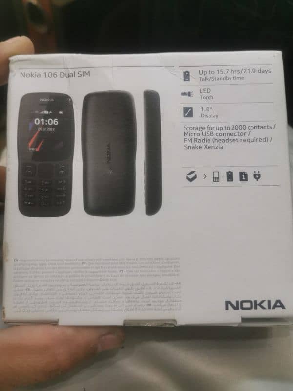 Nokia 106 aal ok new cndshan wth box 0