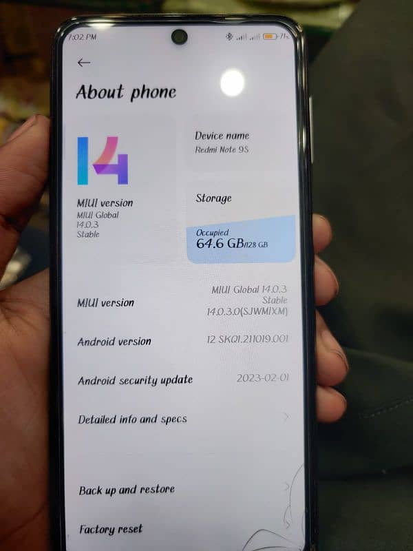 Redmi note 9s 7